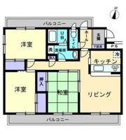 メゾン．グローリーの間取り画像