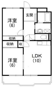 キャトルセゾンの間取り画像