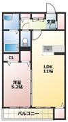 ベレオKの間取り画像