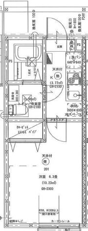 アザーレ・パッシオ平和台の間取り画像