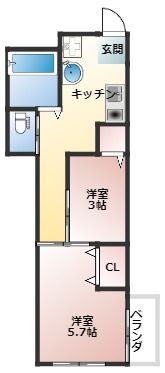 永和第10ビルの間取り画像