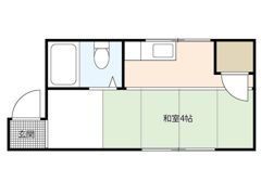 上川アパートの間取り画像