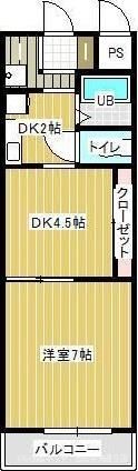 サンセール宇多津Ⅱの間取り画像