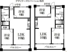 サンマンション千種の間取り画像