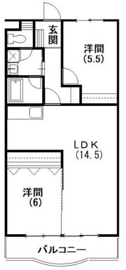 カーサマルコの間取り画像