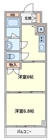 カサルチェーロの間取り画像
