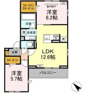 ボヌールⅡの間取り画像