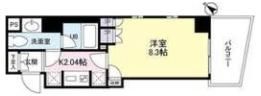 日本橋ミスモの間取り画像