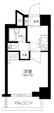エクセリア旗の台の間取り画像