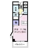 プレステージ大門の間取り画像