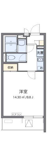 クレイノグラシアス ツーの間取り画像