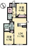 グランドソレイユ A棟の間取り画像
