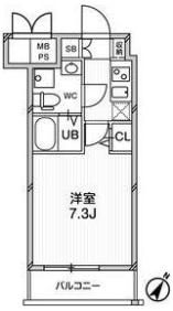 エグゼ新大阪南の間取り画像