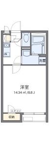 クレイノ日新香里園の間取り画像