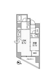 GranDuo下北沢12の間取り画像