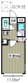 アゼリア宮田の間取り画像