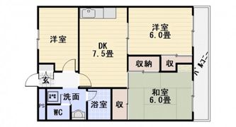和光銀山レジデンスの間取り画像