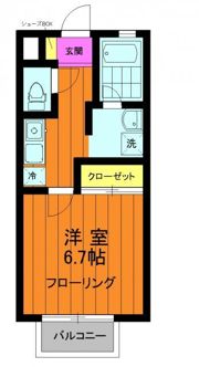 アユタ・コート前原の間取り画像