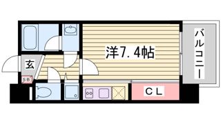 アーバングリーン神戸元町の間取り画像