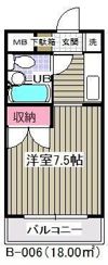 コスモハウスB6の間取り画像