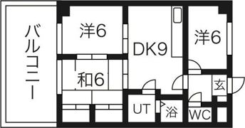 ジュネコキアージュ桜山の間取り画像