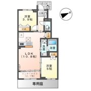 （仮称）大網白里市仏島新築アパートの間取り画像