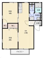 ロジュマンAの間取り画像