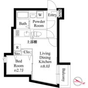 グランパセオ目黒洗足の間取り画像
