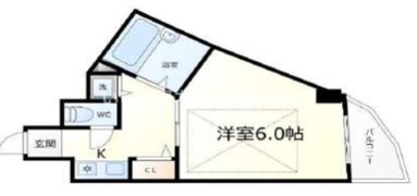 ラナップスクエア新福島の間取り画像