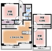 グランドフローラの間取り画像
