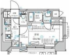 ディアレイシャス今池の間取り画像