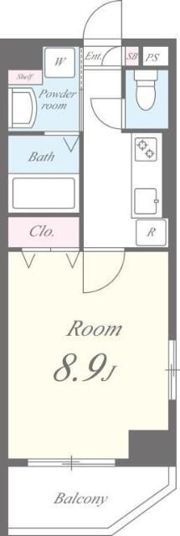 プリエールの間取り画像