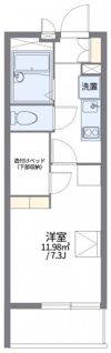 レオパレス豊田壱番館の間取り画像