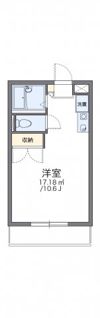 レオパレスウイング近藤の間取り画像