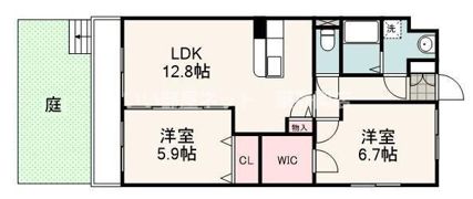 ソルエスパシオの間取り画像