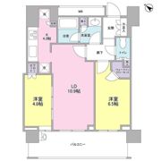 クロスエアタワーの間取り画像