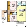 レジデンス東福原の間取り画像