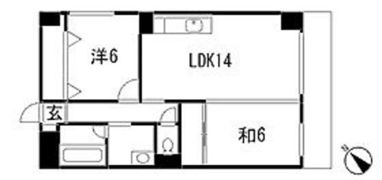 YASUDA BLD7の間取り画像