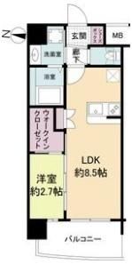 セレニテ東三国ミラクの間取り画像