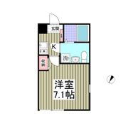 アルファキューブ上十条の間取り画像