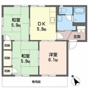 ラルジュ瀬戸C棟の間取り画像