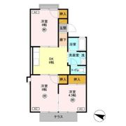 コーポ七曲り Aの間取り画像