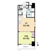 イクスコート大津駅前の間取り画像