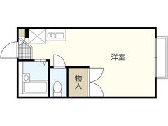 レオパレスシャルムの間取り画像
