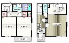 ヴェルビュ中里の間取り画像