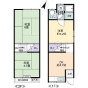 辻田借家の間取り画像