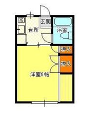 山田ハイツIの間取り画像