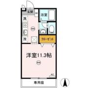 エクレール青江の間取り画像