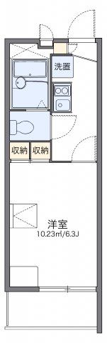 レオパレスSNOWの間取り画像