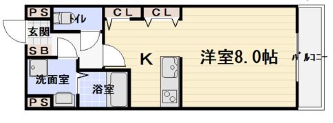 アムズィの間取り画像